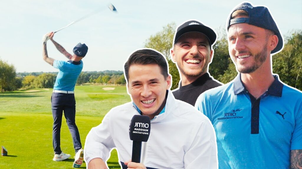 Behind The Scenes at the James Maddison’s Golf Day! ft. Mason Mount, Wilshere, Peter Crouch & more! Behind The Scenes at the James Maddison's Golf Day! ft. Mason Mount, Wilshere, Peter Crouch & more!