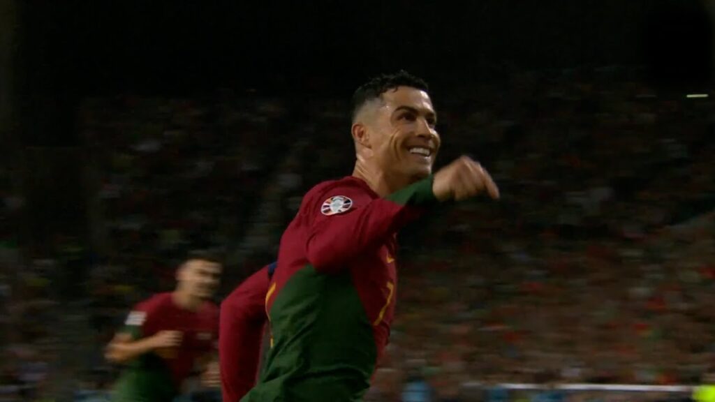 Cristiano Ronaldo vs Slovakia (13/10/2023) • English Commentary • Euro 2024 Qualifiers | HD 1080i