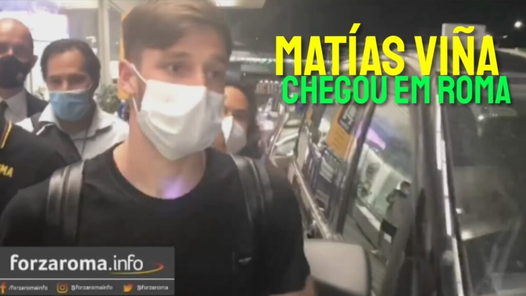 Veja👀: Matías Viña chegando em Roma🇮🇹