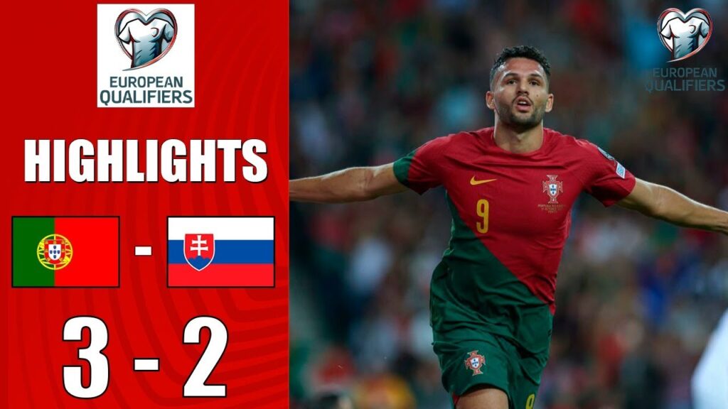 Gonçalo Ramos Goal | Portugal vs Slovakia 3-2 Extended Highlights | UEFA EURO Qualifiers 2024