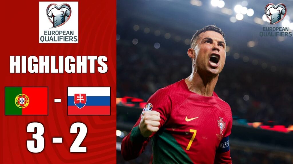 Portugal vs Slovakia 3-2 Highlights Goals | EURO 2024 Qualifications Portugal vs Slovakia 3-2 Highlights Goals | EURO 2024 Qualifications