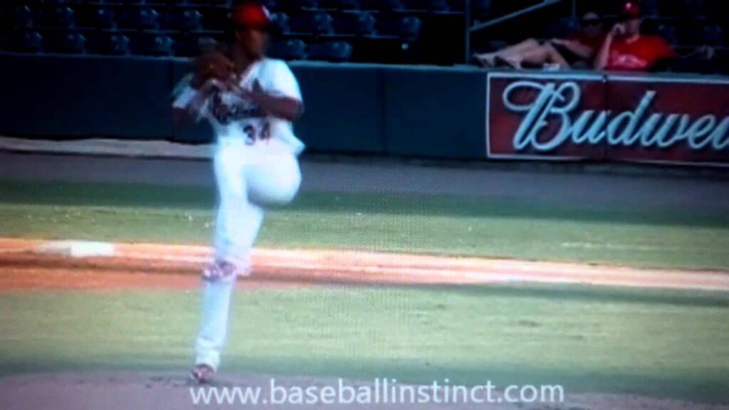 Carlos Martinez in slow motion