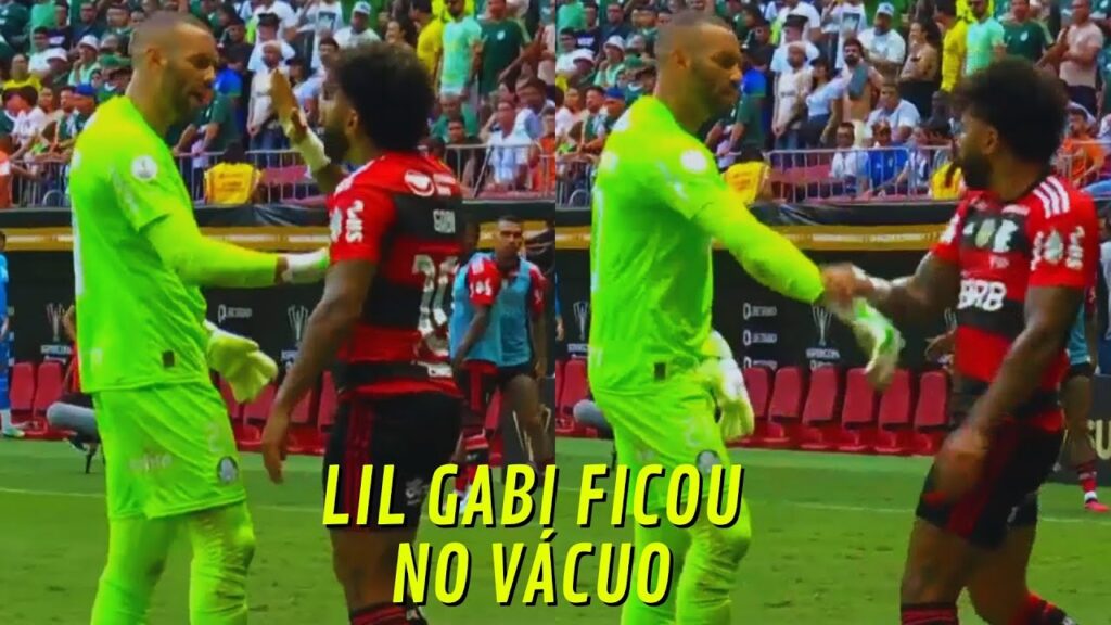 TRETA ENTRE WEVERTON E GABIGOL GERA BATE BOCA