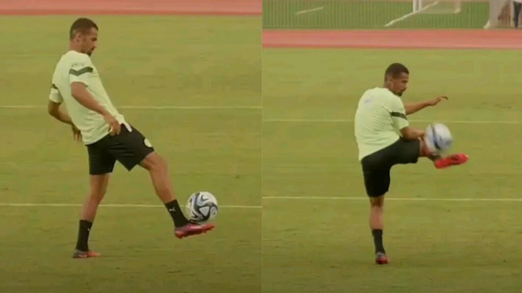 Regardez Iliman Ndiaye qui fait des gestes techniques extraordinaire