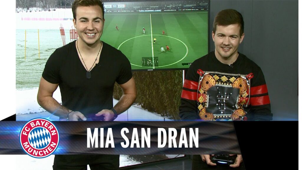 Mia San Dran - Mario Götze im Bruderduell