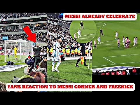 Reaction To Lionel Messi Amazing Corner kick and Freekick
