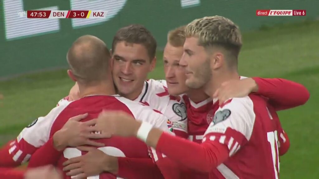 Qualif Euro 2024 - Le résumé de Danemark-Kazakhstan