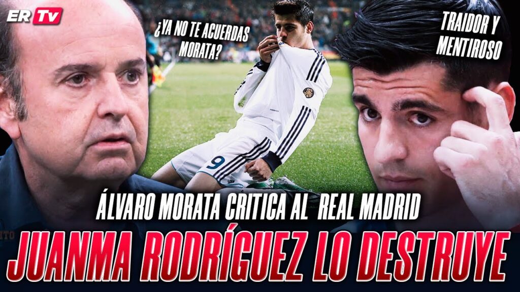 REACCIÓN A LAS DECLARACIONES DE ÁLVARO MORATA / ERES UNA VERGUENZA PARA LA HISTORIA DEL REAL MADRID.