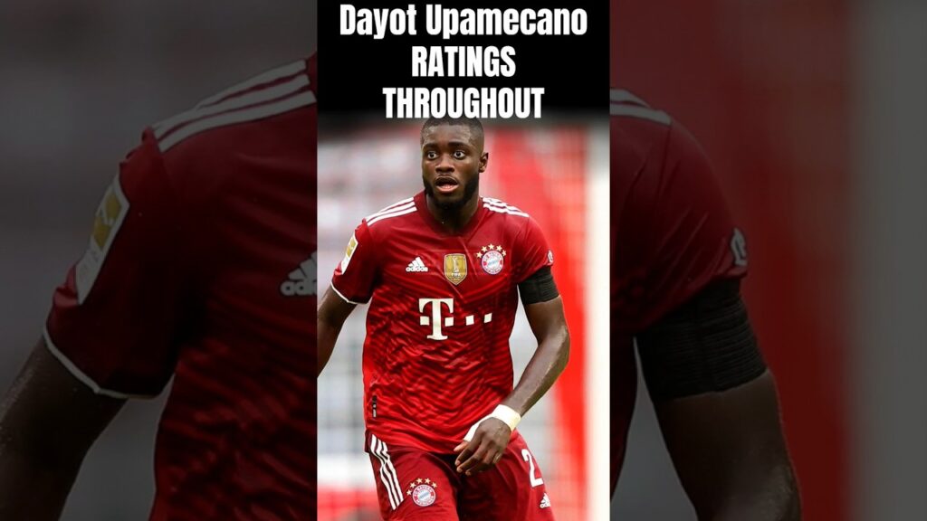 Dayot Upamecano FIFA RATINGS 🇫🇷 #fifa23 #shorts #upamecano #youtubeshorts
