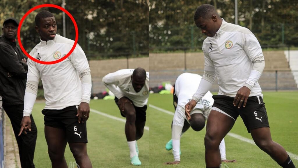 Regardez Nampalys Mendy très en forme a l’entraînement avant Sénégal - Cameroun