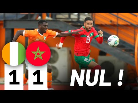 🇲🇦HORRIBLE, MAROC 1-1 COTE D'IVOIRE