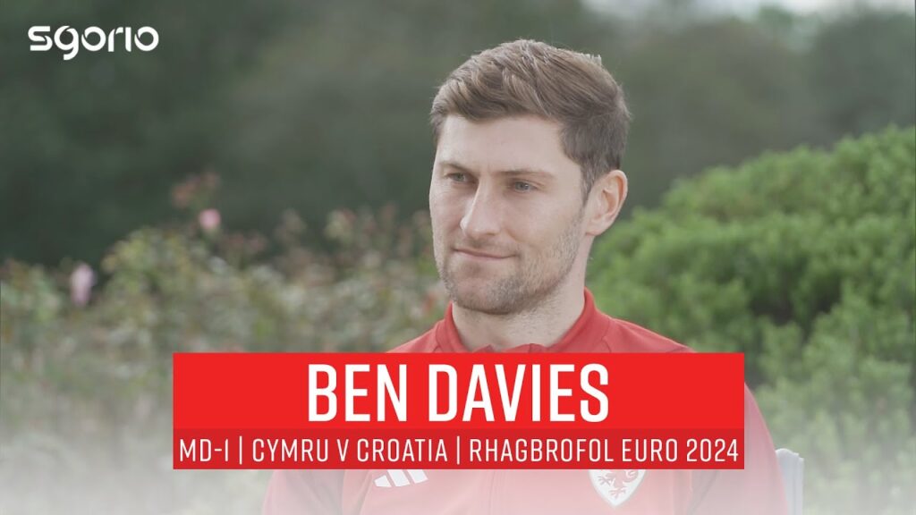 BEN DAVIES | MD-1 | Cymru v Croatia | Wales | Euro 2024 Qualifying