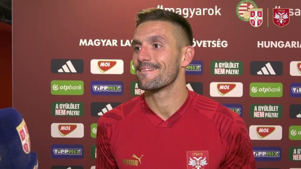 Kapiten Dušan Tadić | Mađarska - Srbija 2:1 (Budimpešta, 14. 10. 2023.)