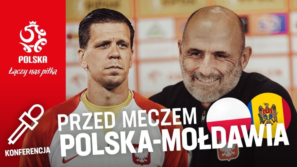 MICHAŁ PROBIERZ I WOJCIECH SZCZĘSNY PRZED MECZEM Z MOŁDAWIĄ (RETRANSMISJA)