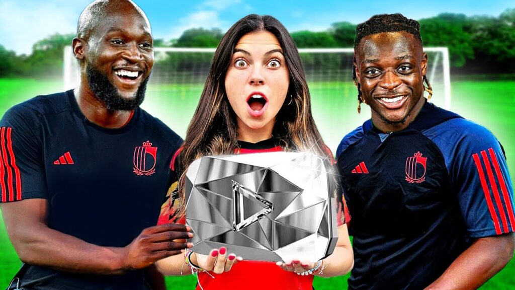 Diamond Football Challenge ft. Romelu Lukaku & Jérémy Doku!!