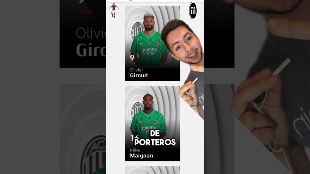 ¡FUROR TOTAL! 😂 GIROUD DE LLENA DE BROMAS COMO PORTERO Y EL MILAN YA NO LO RECONOCE DE DELANTERO