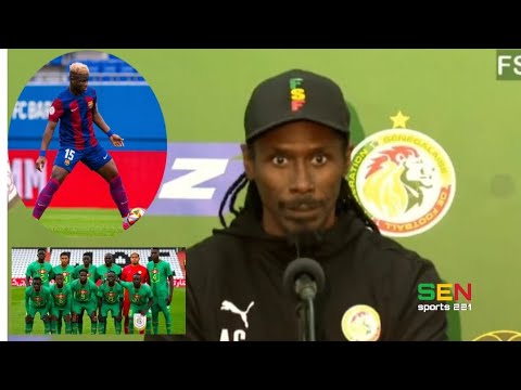 Sénégal Cameroun : c'est un classique de football africain Aliou Cissé. Mikayil Faye, Nabil Djellit