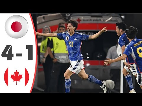 FULL MATCH - Japan vs Canada 4-1 - Highlights & All Goals - 2023 HD