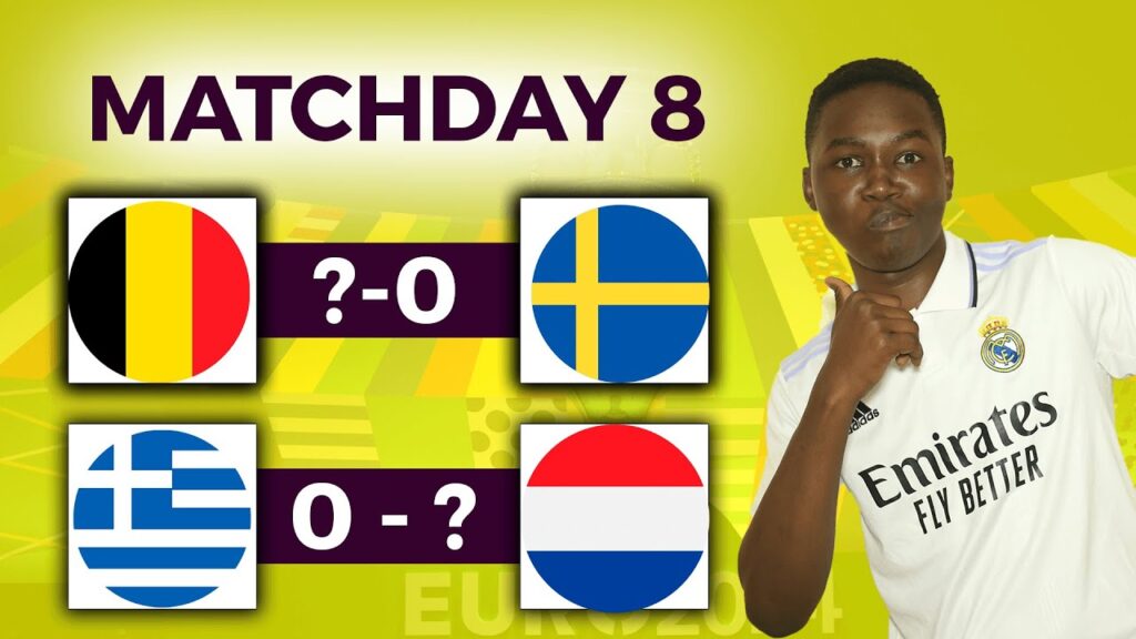 UEFA EURO 2024 Qualifiers Matchday 8 Predictions & Betting Tips | Monday Bets - Belgium vs Sweden