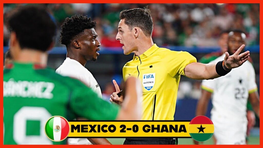 MEXICO VS GHANA (2-0) HIGHLIGHTS & ALL GOALS | BLACK STARS, KUDUS, PARTEY MEXICO VS GHANA (2-0) HIGHLIGHTS & ALL GOALS | BLACK STARS, KUDUS, PARTEY
