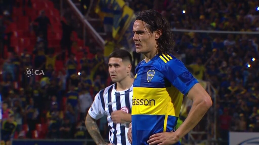 Gol de Edinson Cavani. Talleres 1 - Boca 1. Cuartos de Final. Undécima edición.