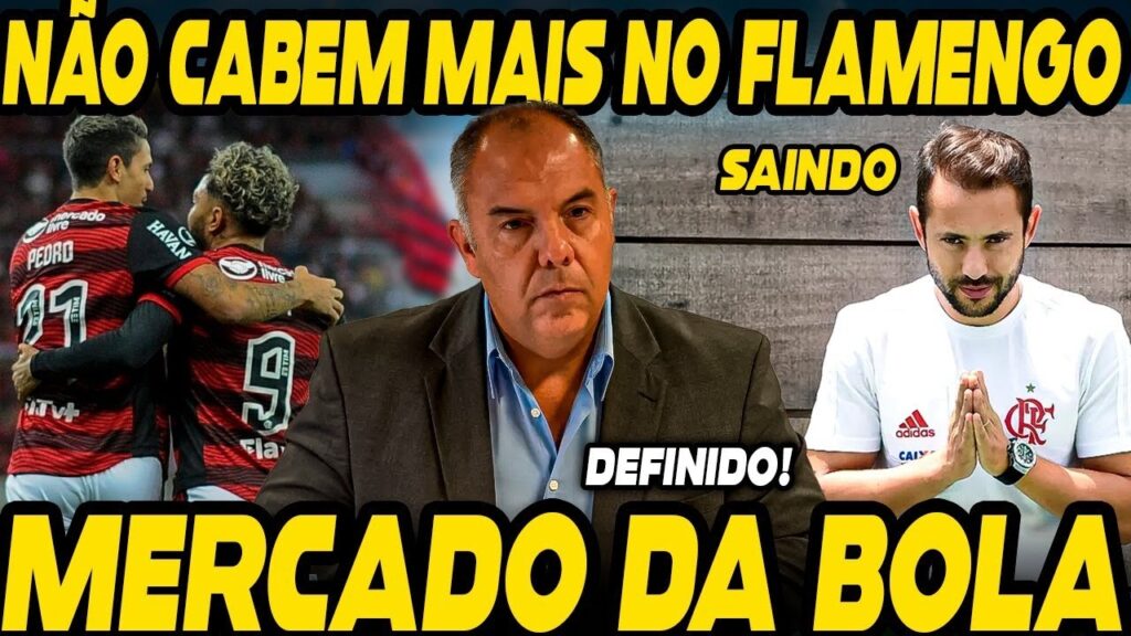 EVERTON RIBEIRO SAÍNDO!? | GABIGOL E PEDRO NÃO CABEM NO FLAMENGO | MERCADO DA BOLA