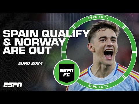 Norway vs. Spain FULL REACTION: Gavi sends Spain to Euro 2024! | ESPN FC