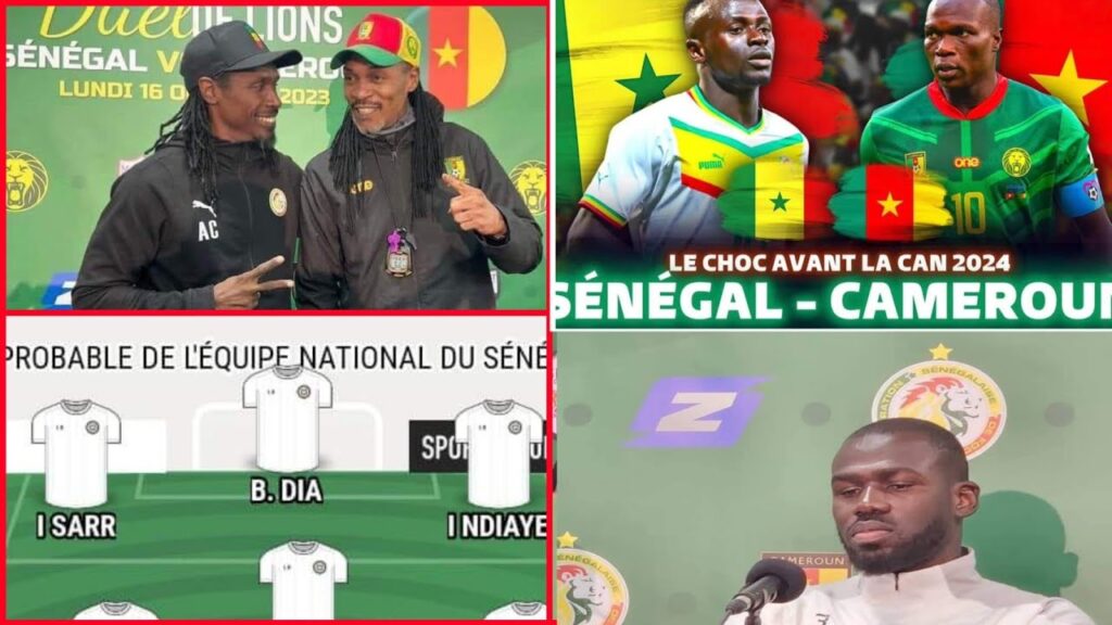 Aliou Cissé: veut piéger Song, meilleur onze de départ, Can 2024 Koulibaly annonce que..