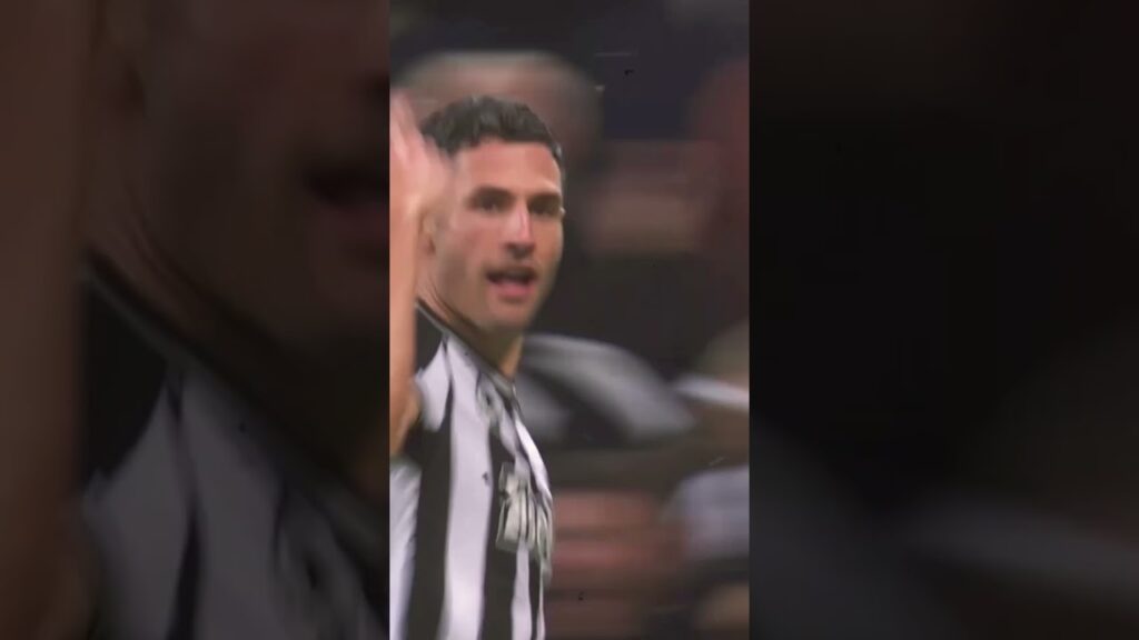 STUNNING STRIKE by Fabian Schar vs PSG #nufc #newcastleunited #newcastle #championsleague #shorts