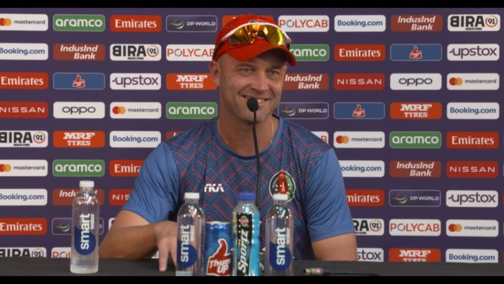 Afghanistan Coach Jonathan Trott | Pre-Match Press Conference | vs England | Cricket World Cup 2023