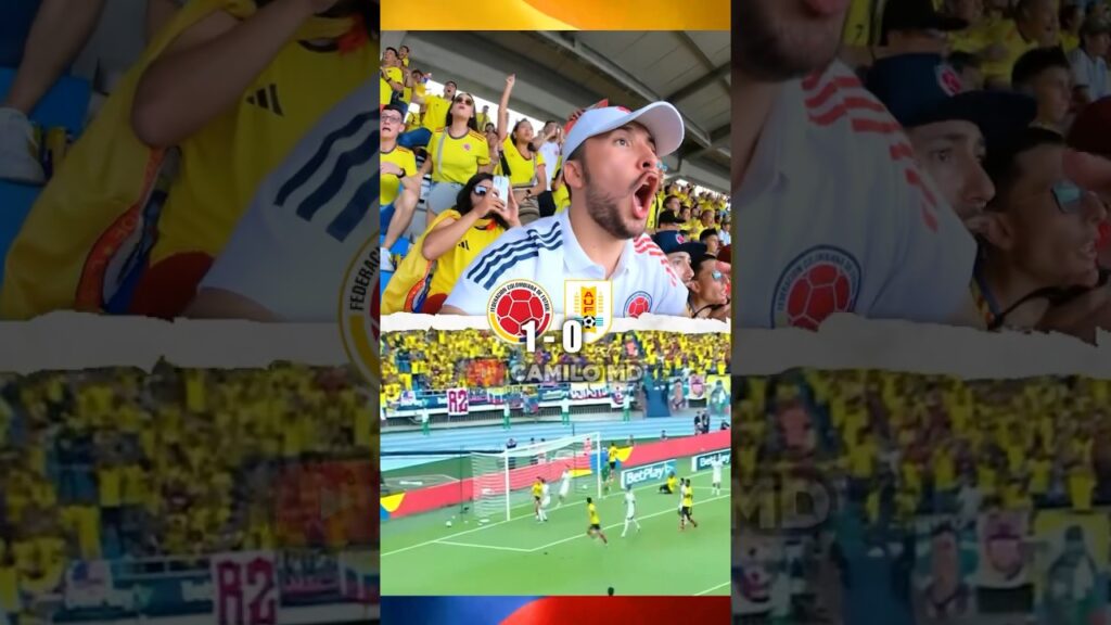 😭GOL DE MATHIAS OLIVERA EN COLOMBIA🇨🇴vs URUGUAY🇺🇾| ELIMINATORIAS 2026