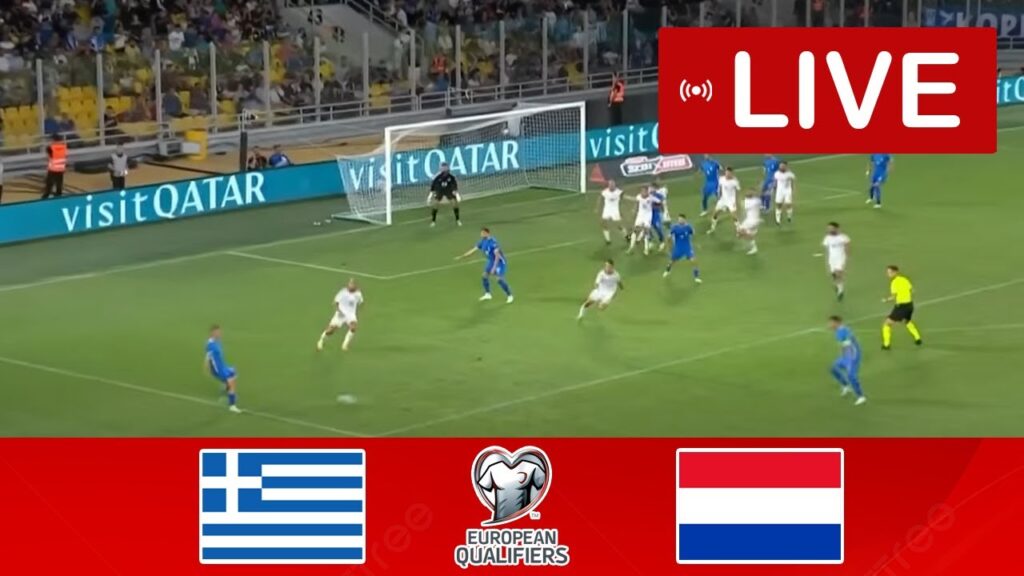 Greece vs Netherlands LIVE | UEFA Euro 2024 Qualifiers | Match LIVE Now!