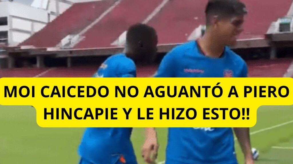 NIÑO "MOI" SE PICÓ ANTE PIERO HINCAPIE Y MIRA POR QUÉ MOTIVO LO HIZO