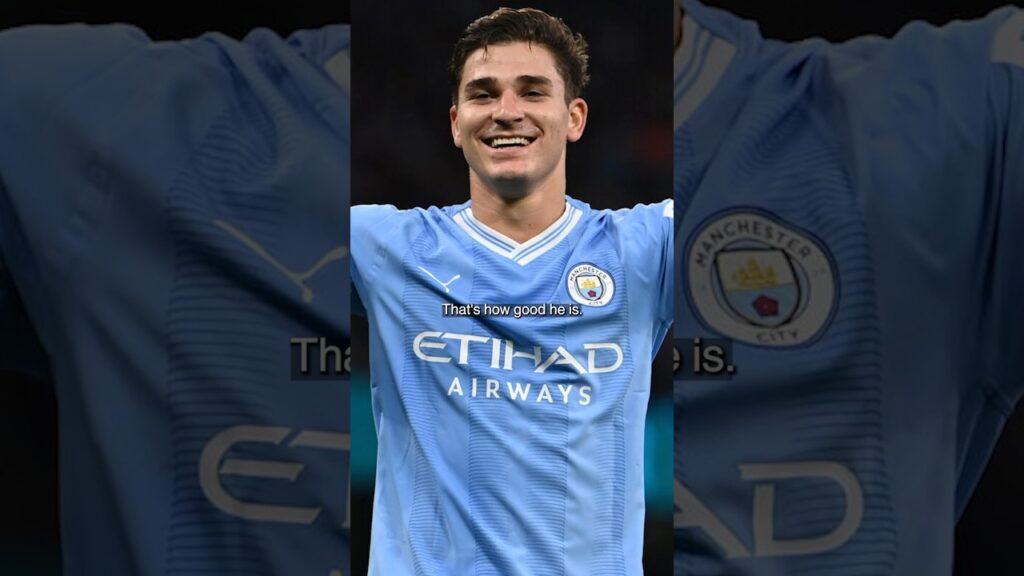 How GOOD Is Julian Alvarez? 😳 #mancity #haaland