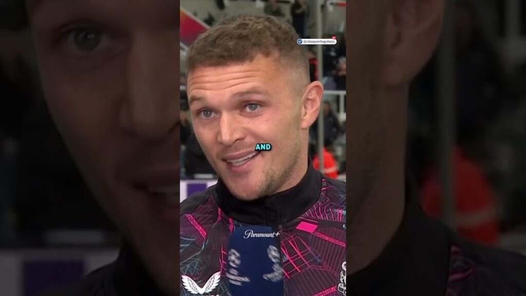 Trippier's son’s favorite player: Kylian Mbappé! 😅🇫🇷