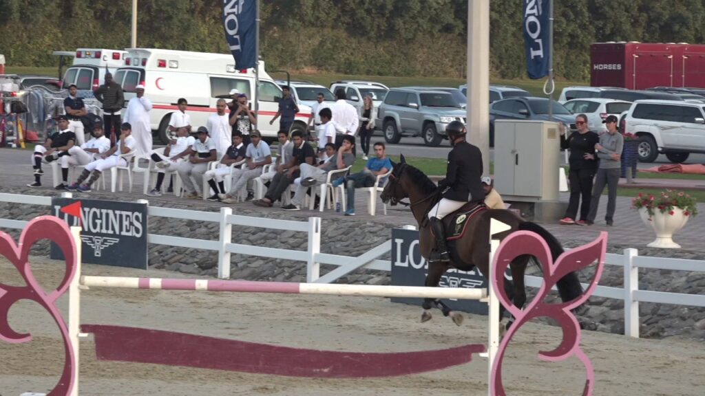 Mohammed Al Owais with Tsunami.