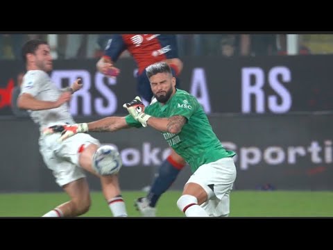 Olivier Giroud Become a goalkeeper 🤣