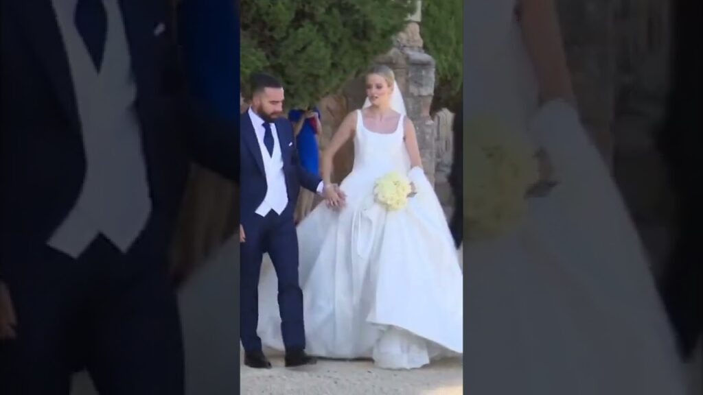 Dani carvajal live wedding ceremony