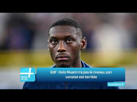 EdF ‍: Kolo Muani n'a pas le niveau, son constat est terrible
