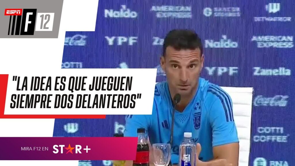 "MESSI ESTÁ BIEN, MAÑANA TOMAREMOS UNA DECISIÓN": Lionel Scaloni CONTUNDENTE en conferencia