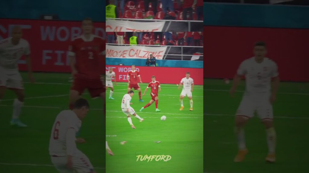 The Goal that Saved Denmark | Euro 2020  #football #shorts #edit  #euro2024 #soccer #trending #viral