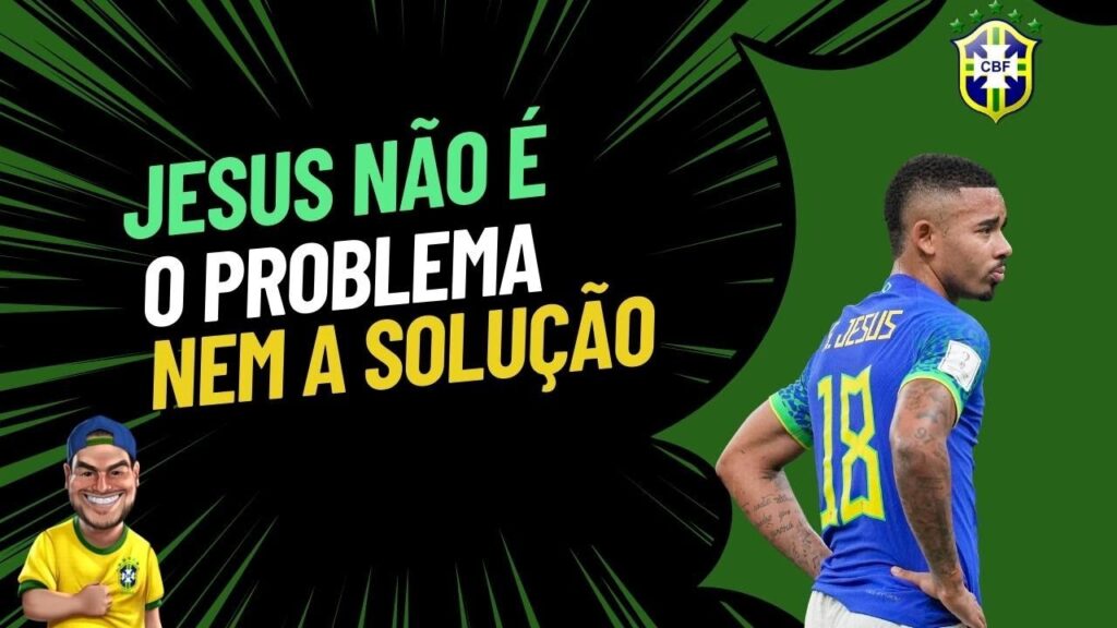 Gabriel Jesus é o 9? Talvez não. Mas não é um absurdo Gabriel Jesus é o 9? Talvez não. Mas não é um absurdo