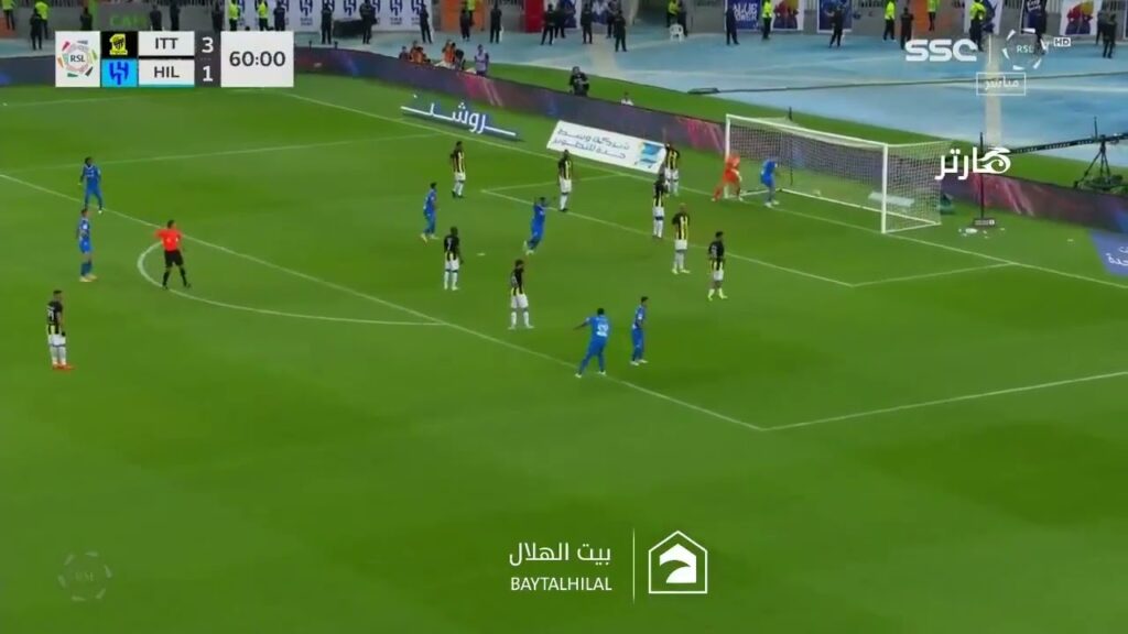 Mitrovic second goal Vs Al Hilal || 3-2 #alhilal #alittihad