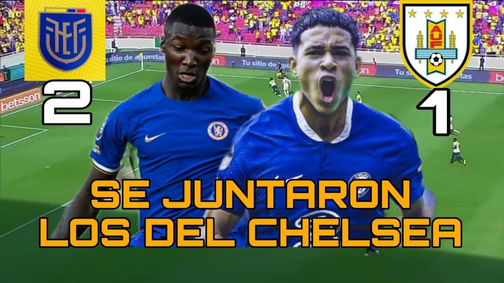 Kendry Páez y Caicedo le dan el triunfo a Ecuador sobre Uruguay, con goles del central Felix Torres.