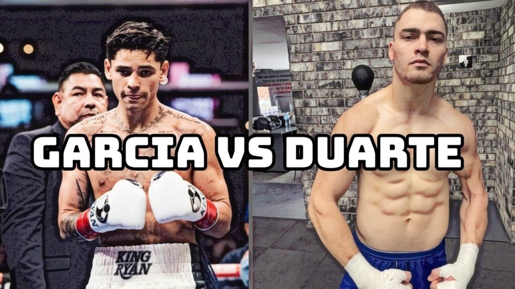 RYAN GARCIA GETS RETURN FIGHT WITH KO ARTIST OSCAR DUARTE A DANGEROUS FIGHT!!!