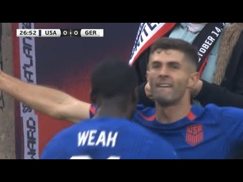 Christian Pulisic Goal, USA vs Germany 1-3 | All Goals and Extended Highlights.