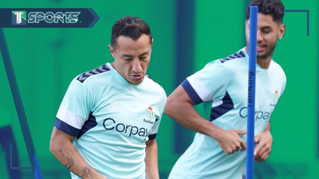 Así ENTRENAN Andrés Guardado y Real Betis para el JUEGO con el Sparta Praha en la UEFA Europa League