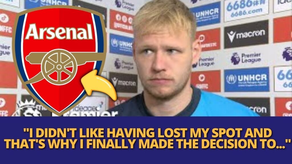 URGENT! AARON RAMSDALE FINALLY BROKE HIS SILENCE ABOUT LOSING HIS SPOT! ARSENAL NEWS URGENT! AARON RAMSDALE FINALLY BROKE HIS SILENCE ABOUT LOSING HIS SPOT! ARSENAL NEWS