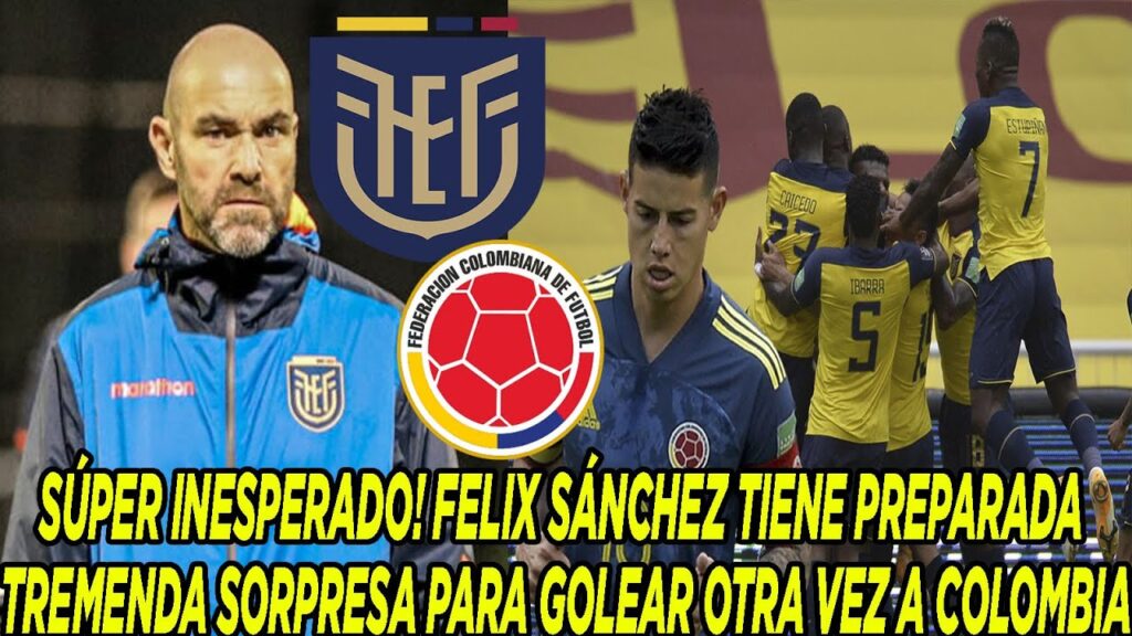 SÚPER INESPERADO! FELIX SÁNCHEZ TIENE PREPARADA TREMENDA SORPRESA PARA GOLEAR OTRA VEZ A COLOMBIA SÚPER INESPERADO! FELIX SÁNCHEZ TIENE PREPARADA TREMENDA SORPRESA PARA GOLEAR OTRA VEZ A COLOMBIA
