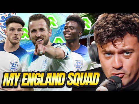 MY ENGLAND SQUAD FOR EURO 2024!
